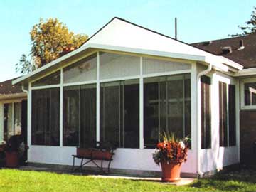 Gabled Patio Room